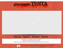 Tablet Screenshot of gianmariatesta.com